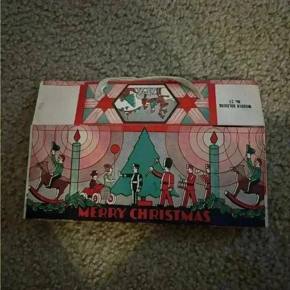 Vintage Christmas Card/box - Picture 6 of 6